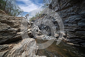 The landscape of Ob-Karn national park in the northern of Thailand.