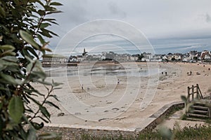 Landscape of ocean Bretagne France