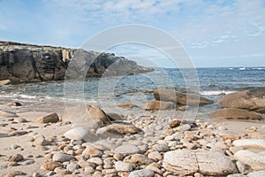 Landscape of ocean Bretagne France