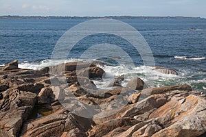 Landscape of ocean Bretagne France