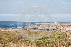 Landscape of ocean Bretagne France