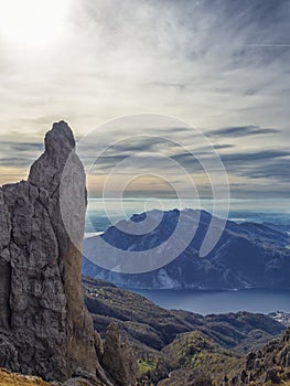 Grigna mountain Italy