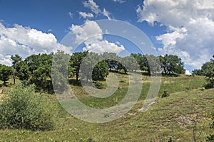 Landscape of Ograzhden Mountain, Blagoevgrad Region, Bulgaria photo