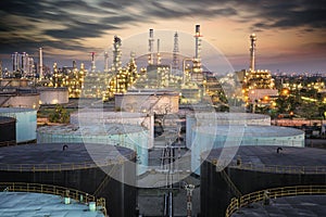 Landscape of oil refinery industry