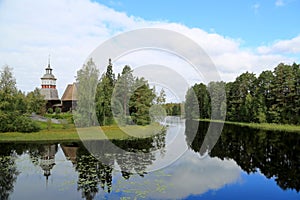 Landscape with the Old Church of Petajavesi, Finland