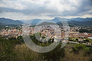 Landscape of Olot, Girona