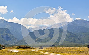 Olympus mountain range.