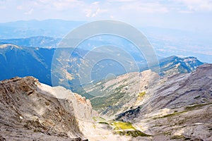 At the top of Olympus.