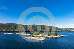 Landscape in the Oslofjord photo