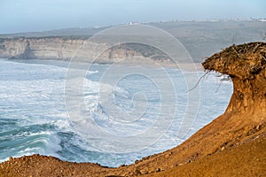 Landscape over Ribeira das Ilhas beach