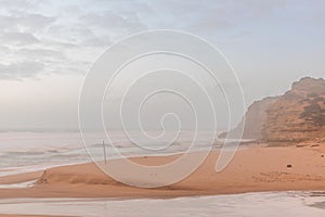 Landscape over Ribeira das Ilhas beach