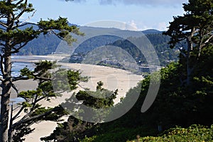 Landscape at the Pacific Coast, Oregon