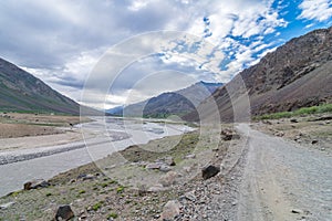 Landscape of Padum, Zanskar - Leh Ladakh, Jammu and Kashmir, Indi