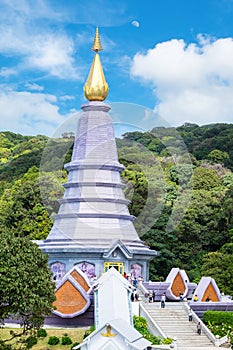 Landscape of pagoda worship beautiful