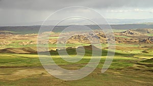 Landscape pan of Quru River valley