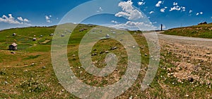 Landscape Panorama of Adjara region of Georgia