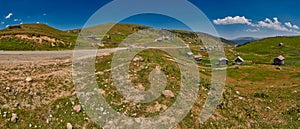 Landscape Panorama of Adjara region of Georgia