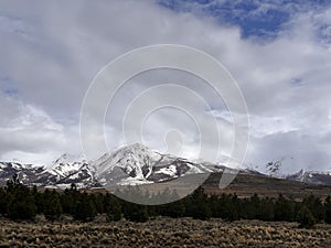 Landscape of the Patagonian Andes in Esquel, Chubut