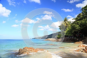 Landscape of Patong beach, Phuket, Thailand.