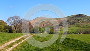 Landscape in the Peak District National Park, Northern England