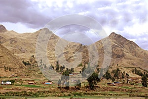 Landscape in Peru