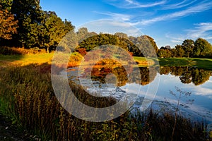 Landscape photo of autumn scene