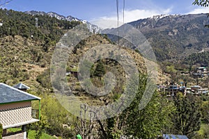 Landscape photo of Dharamsala in India