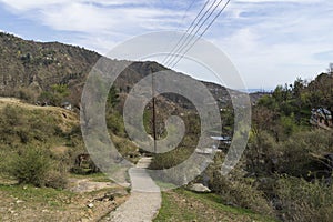 Landscape photo of Dharamsala in India