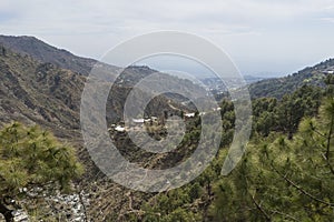 Landscape photo of Dharamsala in India