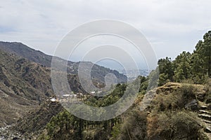 Landscape photo of Dharamsala in India