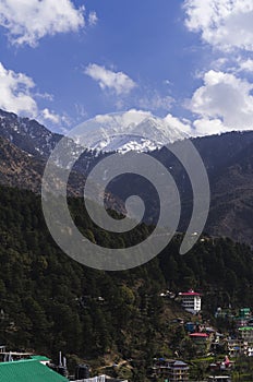 Landscape photo of Dharamsala in India