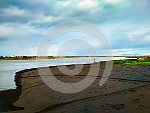 Landscape Photo With Nature sea Background Photo Proffesional