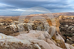 Landscape photo from the three beauties at Urgup, Turkey