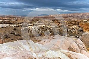 Landscape photo from the three beauties at Urgup, Turkey