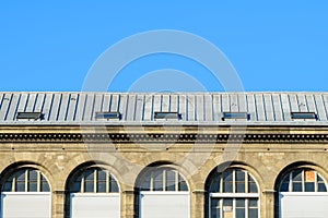 Capilla  en Europa Francia Francia París en el verano sobre el soleado 