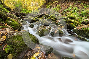 Landscape photograph of yedigoller waterfalls.