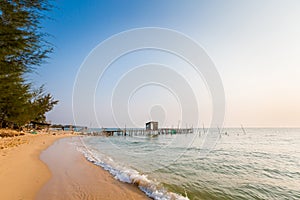 Landscape of Phu Quoc Ong Lang beach