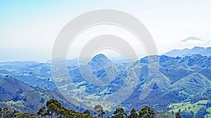 landscape of Picos de Europa, Principality of Asturias, Asturias and Autonomous community of Castilla y LeÃ³n photo