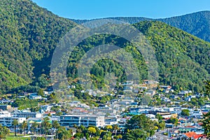 Landscape of Picton in New Zealand