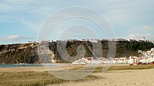 Beach of Nazare, Portugal photo