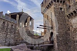 Drawbridge of Castle Montebello photo