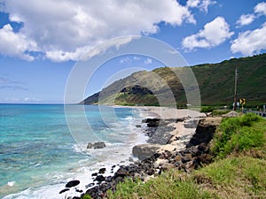 Landscape picture of Oahu\'s west coast photo
