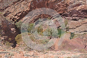 Landscape of Pilbara region in Western Australia