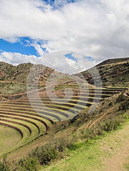 Landscape of Pisaq, in the Sacred Valley of the Incas