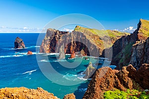 Landscape with Ponta de Sao Lourenco, Madeira Island, Portugal