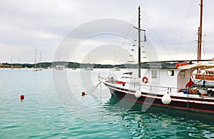 Landscape of Porto Heli Argolis Greece