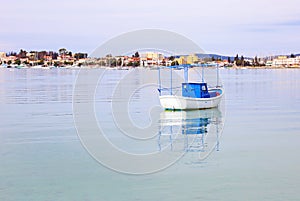 landscape of Porto Heli Argolis Greece photo