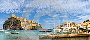 Landscape with Porto Ischia and Aragonese Castle