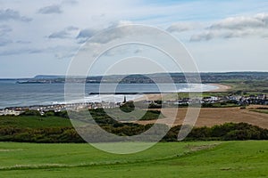 Landscape of Portstewart town, Northern Ireland