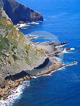 Landscape of the Portuguese coastline (Cabo Espichel)